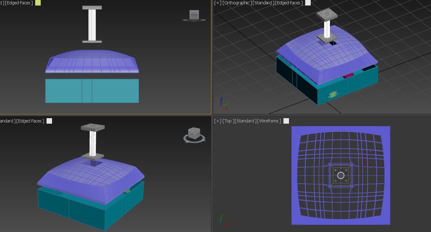 Multi-viewport CAD study