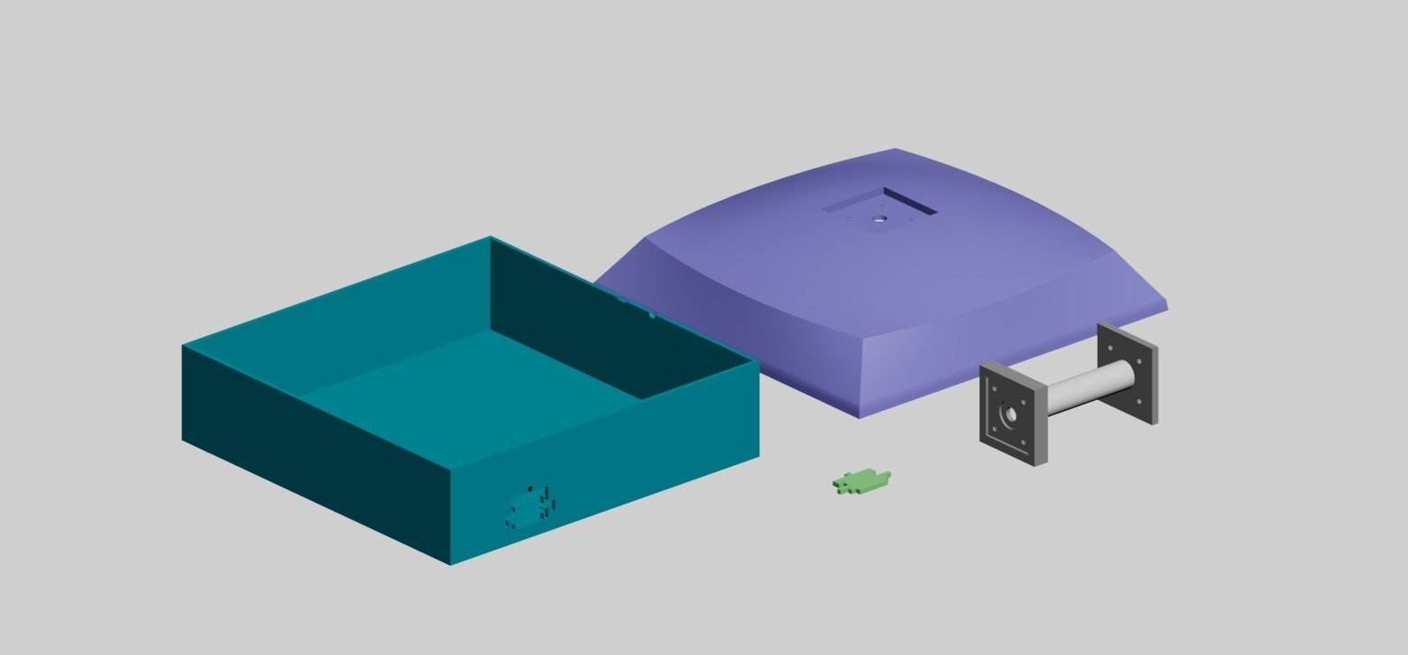Separated fabrication parts